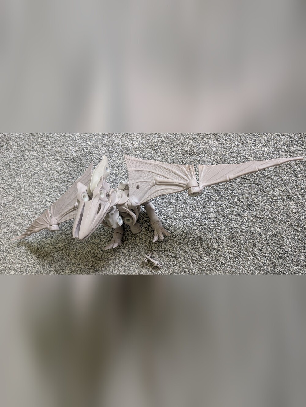 Vintage 1988 Kenner Bone Age Ptero Pterodactyl Toy Incomplete/For Parts READ